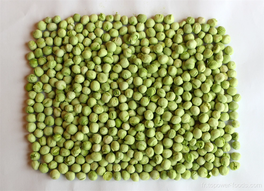 Pois vert séché
